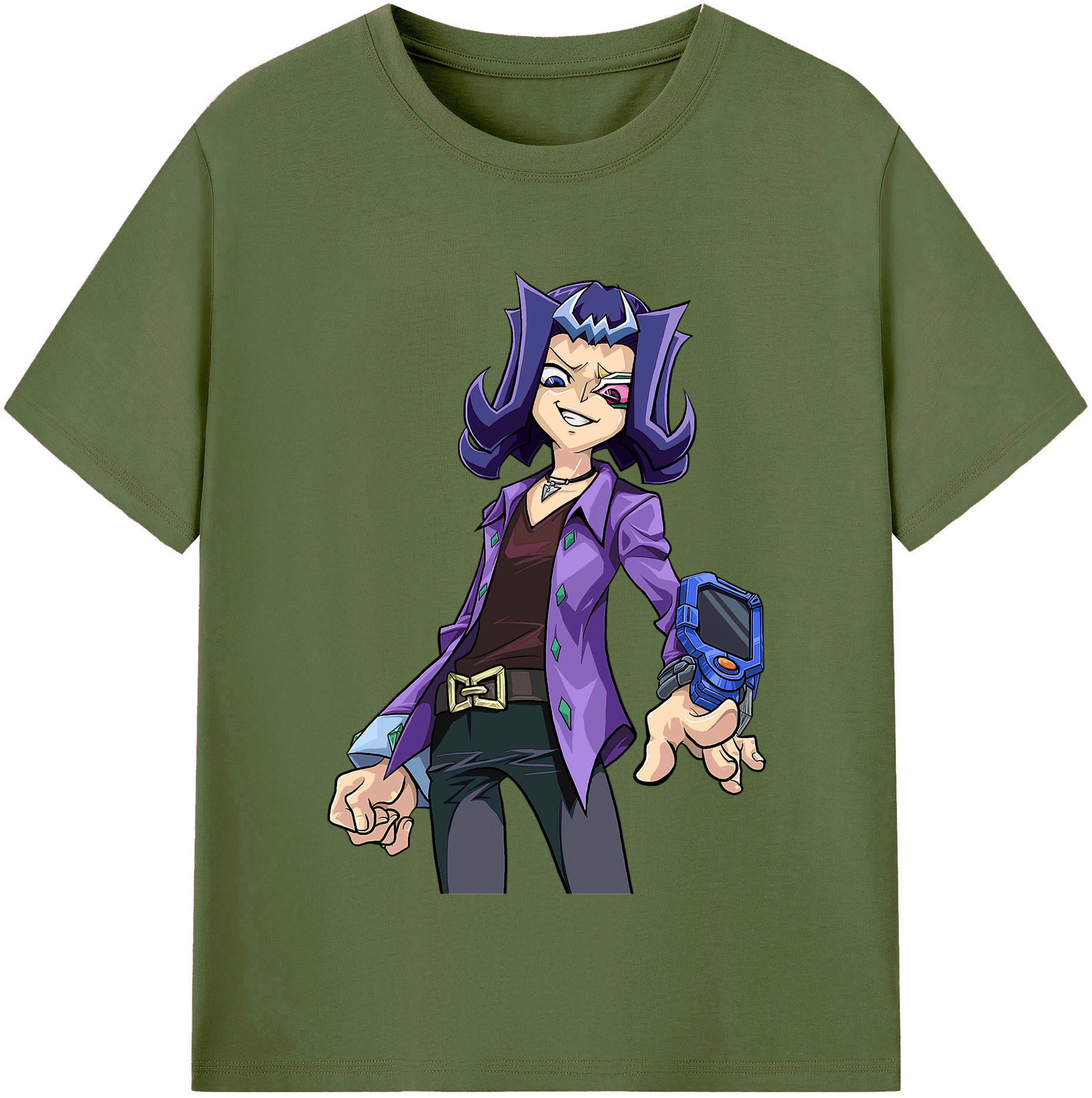 （画像用） 遊☆戯☆王 Yu-Gi-Oh! 綿100％半袖Tシャツ（フロントプリント）